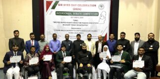 AMUOBA Riyadh’s Sir Syed Day Debate Competition 2024 a Grand Success